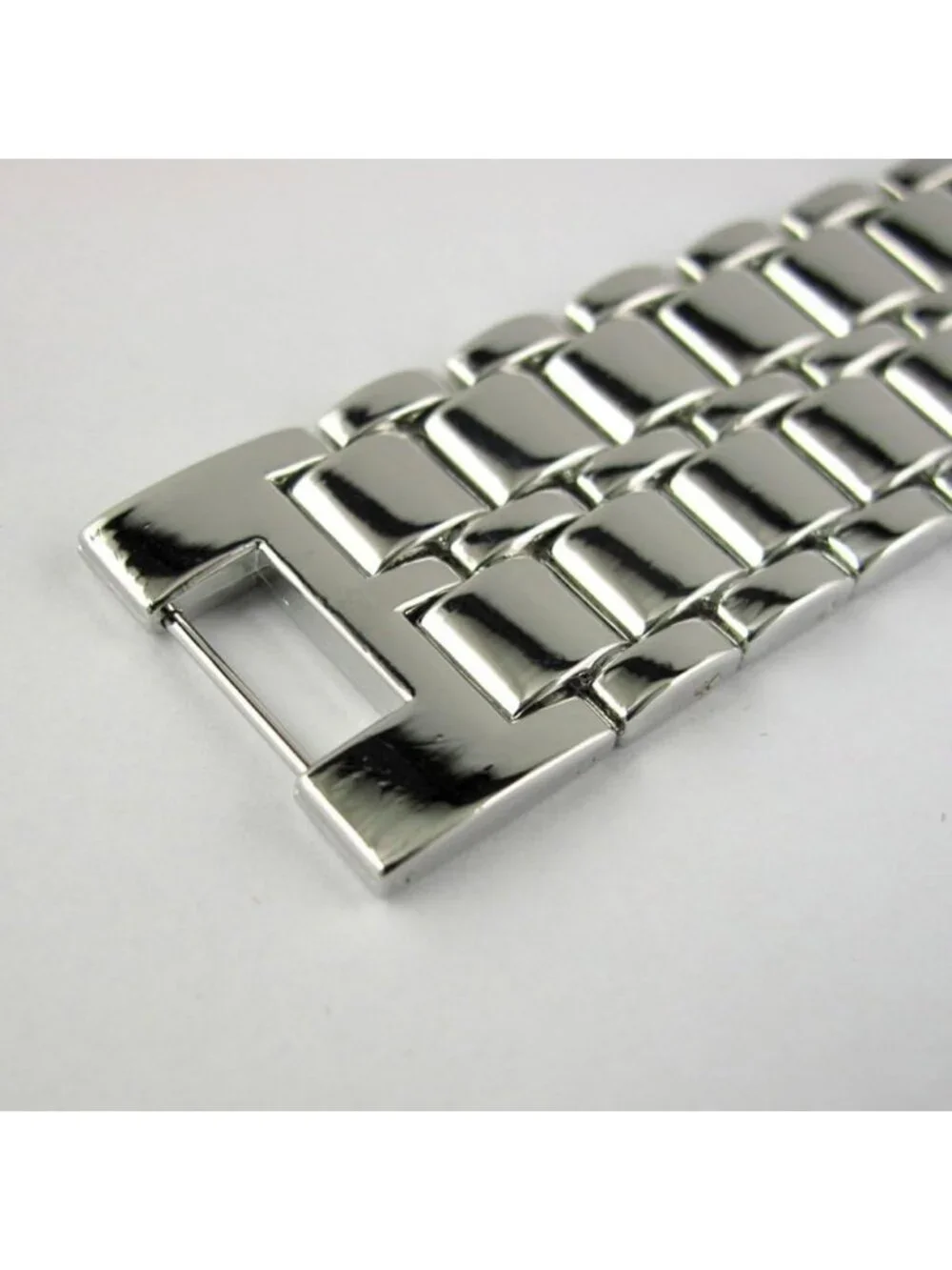 Men's All Silver Analog Quartz Stainless Steel Casual Classic Round Wrist Watch